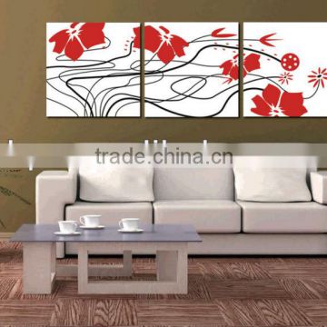 colorful modern flower painting canvas