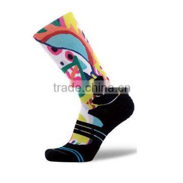 Customized Cool Design Dye Sublimation Basketball Socks photo-6