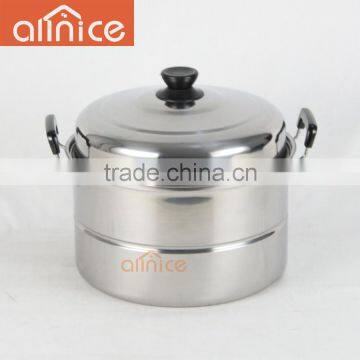 Philippines/Indonesia Styles Stainless Steel #410 Steamer Pot With Steamer Rack photo-2