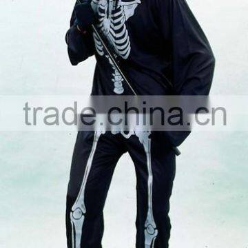 Hallween Costume Human Skeleton Clothing Carnival