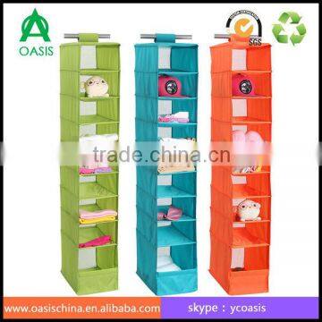 Hanging Nonwoven Cloth storage Box/Nonwoven hanging storage box with drawer