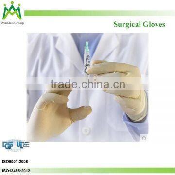 OEM Welcome Disposable Blue Nitrile Surgical Gloves photo-5