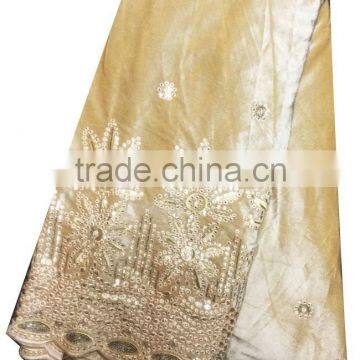 Indian Fabric Silk african fabric,velvet with sequinse in winter CL2079-3