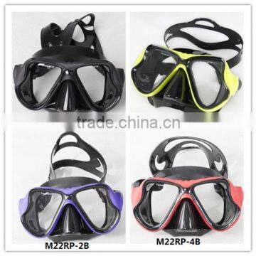 Special material for diving mask Robber oil in frame with special touch diving mask