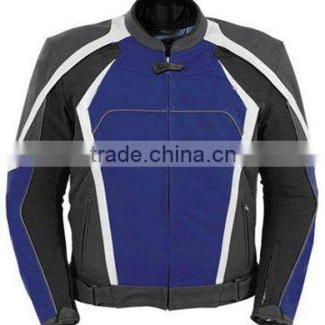 Mens Professional Motorbike Leather Jacket