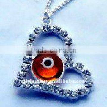 MEB084 colorful Evil eye pendant