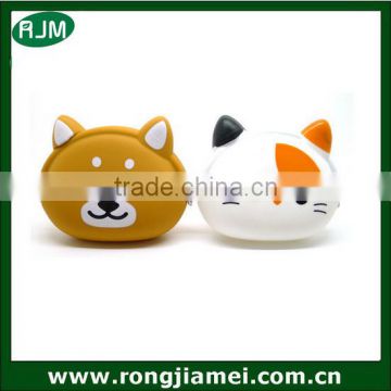 Lovely animal shape silicone fancy coin purse