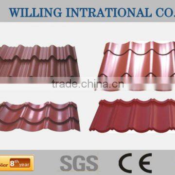 canton fair hot sale stone coated steel roofing tile