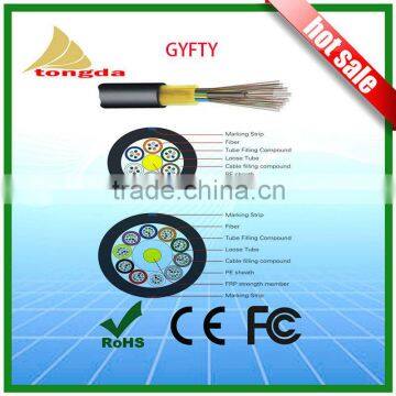 Outdoor Fiber optic cable 24core 48 core Armored G652D Aerial