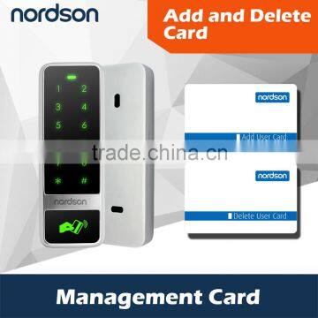 2016 New ultrathin metal RFID standalone Touch-Screen access controller NT-T10