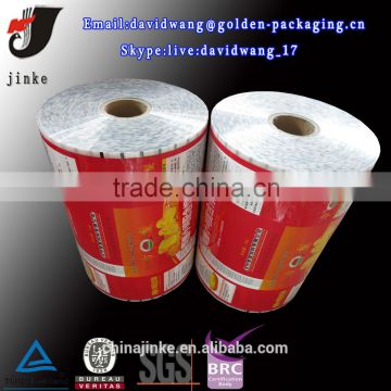 Colorful high quality packaging film