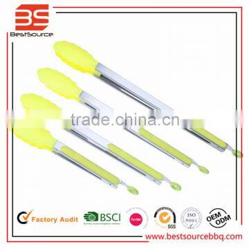 New Products Chef`s Tools Silicone Tipped Locking Tongs,kitchen tongs