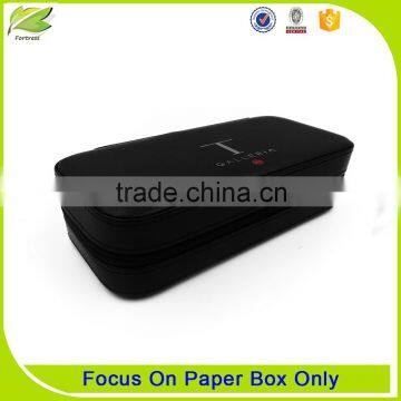 custom top-grade PU leather PACKING jewelry boxes