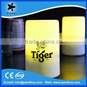 Popular rechargeable led promotional restaurant bar table lamp