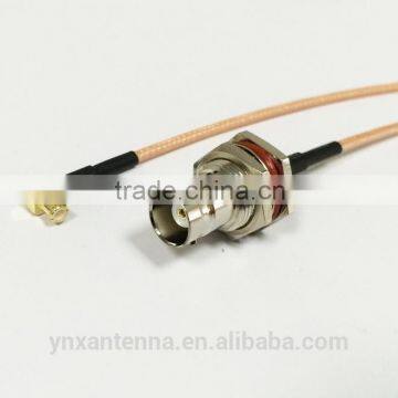 Wholesale RF MCX Male Right Angle Switch BNC Female antenna Pigtail Cable RG316