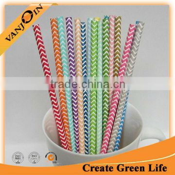 Colourful Party Paper Straws