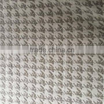 60%polyester 40%cotton CVC Bird Design Knit Burn-out Jersey Fabric for Tank Tops photo-2