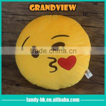 Hot Sale Cute No Smell 35*35CM Emoticon Plush Emoji Pillow