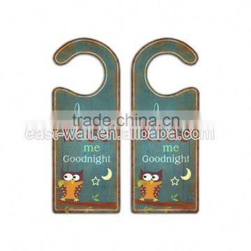 Unique Design Vintage Style Iron Metal Door Sign Holder Rail Hanger photo-2