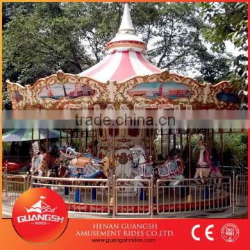 electric fiberglass carousel,electric fiberglass carousel for sale !