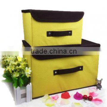 colorful fabric storage box set for clothes