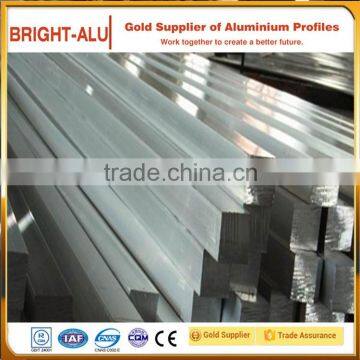 Customized size 6061 T6 aluminum square bar