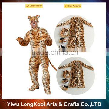 2016 Promotion halloween cosplay costume violent tiger mascot costume for adult