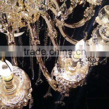 Empire Large Crystal Pendant Lighting , Top Glass Chandelier for Decoration photo-3
