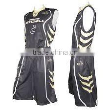 best junior sublimated basketball Custom Basketball Uniforms 100% Polyester / Sublimated Basketball Uniforms