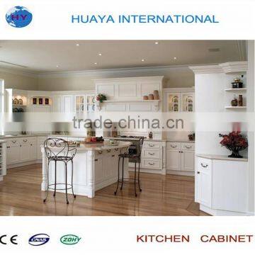 white pvc board kitchen cabinet design, PVC wrapped door