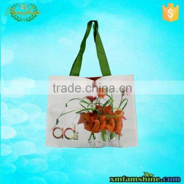 used pp woven laminated shopping bag