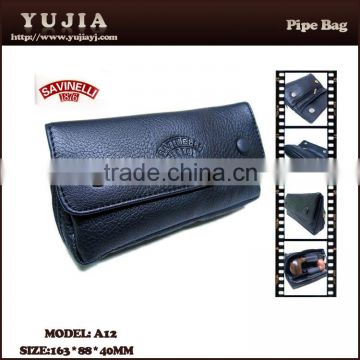 Guangzhou yujia leather smoking pipe bag tobacco A12