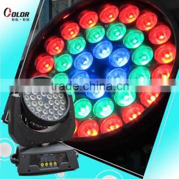 High effect 36pcs 8W rgbw 4 in 1 wash moving head led new products on china market