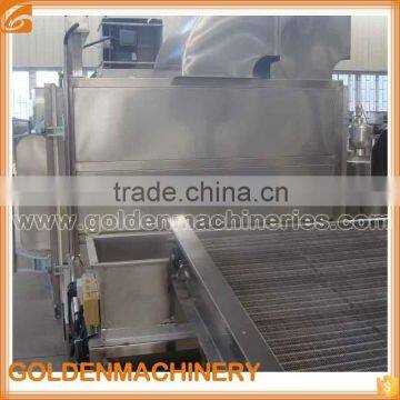 Continuous Peanut Fryer Frying Machine Nut Peanut Snacks Frying Production Line photo-6