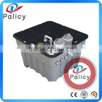 Integrative underground water filter for swimming pools / Buried one machine