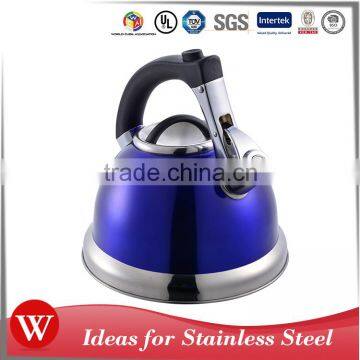 3.3L color coating single bottom non-electric tea kettle whistling water kettle