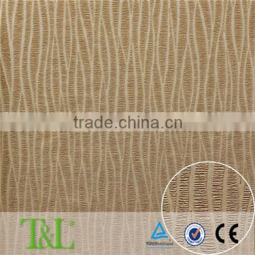 Commercial fabric backed pvc wall covering / wallpaper