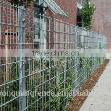 PVC coated double steel wire fence