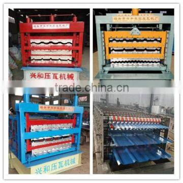 roof panel three storeys roll forming machine