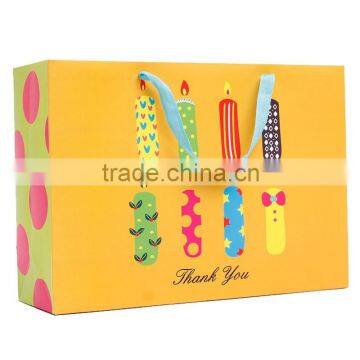 candle paper bag paper bag gift bag shopping paper bag low price customized logo