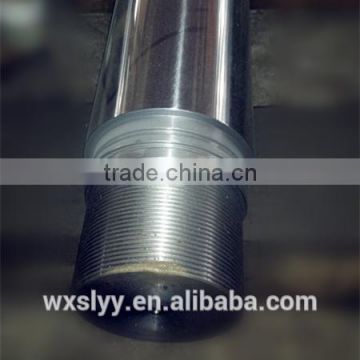 CK45 chrome-plated hardened and quenched piston rod for hydraulic cylinder