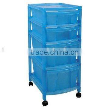 Storage cabinet with wheels(2 big&2 small)