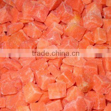 IQF CARROT DICED, FROZEN VEGETABLES,FROZEN FOOD