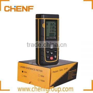 New Arrival 40m Laser distance meter Rangefinder Rang finder Bubble level Tape measure m/ft/in Area/volume Tool
