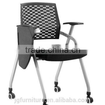 Hiah quuality folding plastic training chair with table