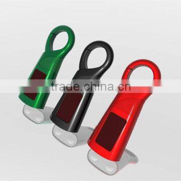 Customized Solar LED Flashlight,Portable mini Flashlight keychain