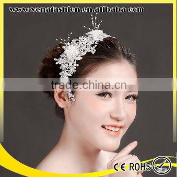 wholesale crystal hair accessories headband, flower hair accessories