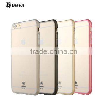 Baseus Luste series Clear PC back+TPU bumper case for iphone 6 plus