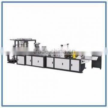 Plastic Zipper head auto feeding bag making machine