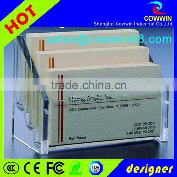 Decorative Crystal Plexiglass Acrylic Clear Makeup Organizer photo-6